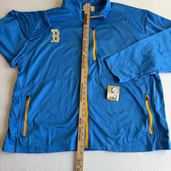 NWT UCLA Bruins Jacket Mens 2XL Blue Gold Full Zip NCAA Rivalry Threads New - Picture 7 of 12